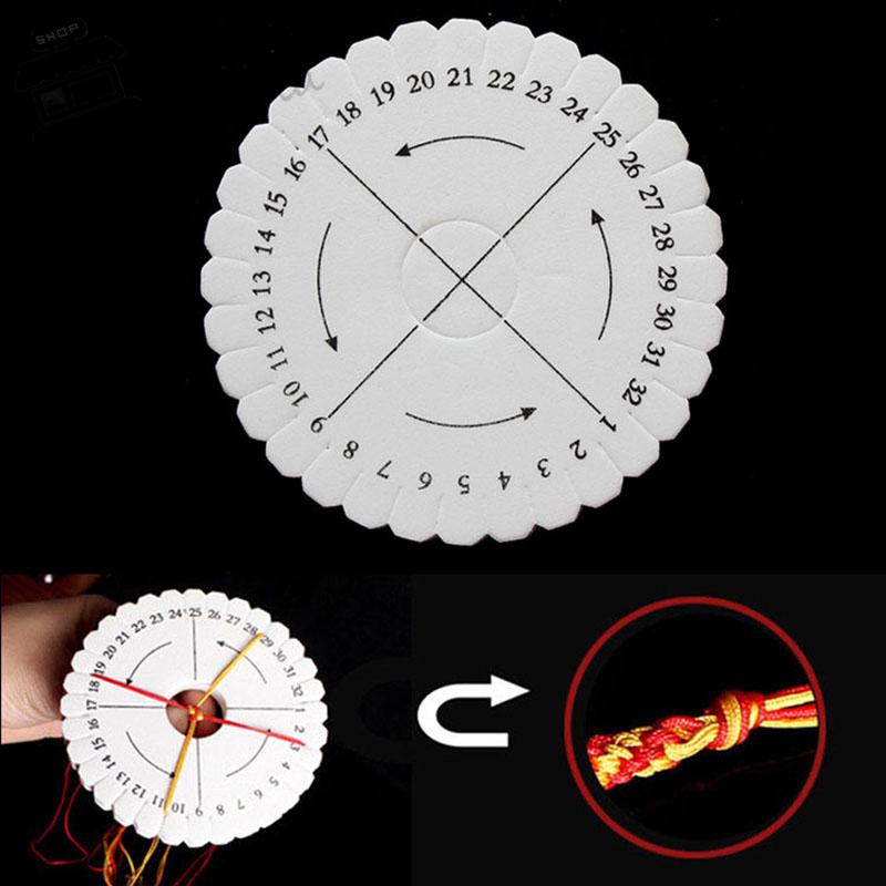 Set 2 Đĩa Bện Dây Làm Trang Sức Thủ Công