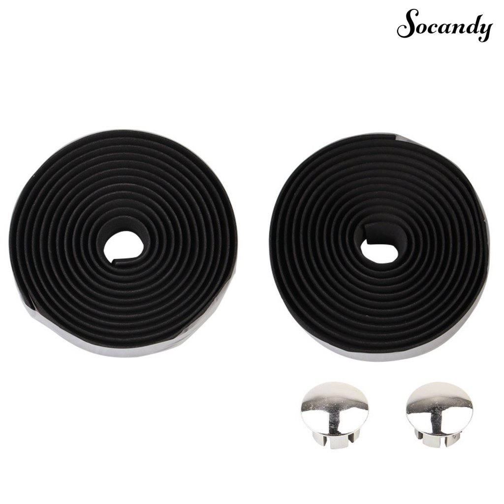 Set 2 Dây Mút Đệm Ghi Đông Xe Đạp Leo Núi Chống Trượt