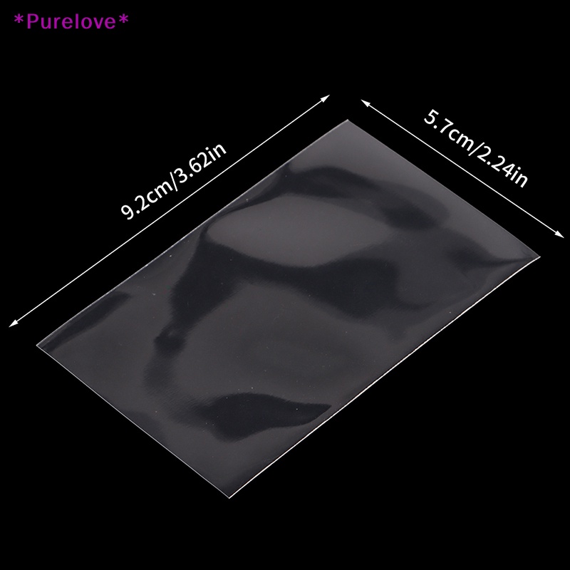 Set 50 Tấm Phim Bọc Bảo Vệ Album Ảnh 57 X 92Mm Tiện Dụng Mới