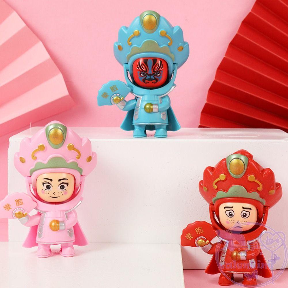 Móc Khóa Hình Búp Bê Hát Opera Trung Quốc Thay Đổi Khuôn Mặt Độc Đáo Diy