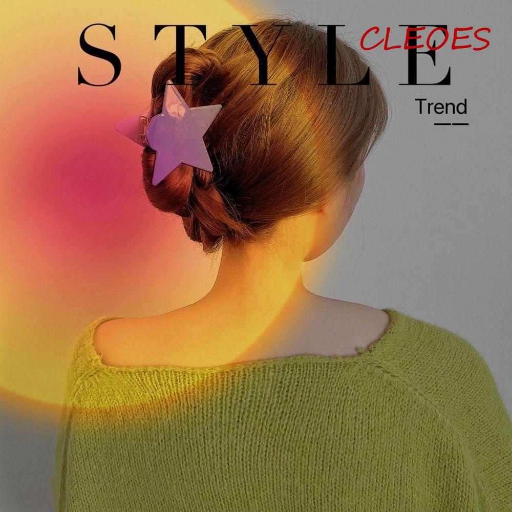 Kẹp Tóc Hình Ngôi Sao Năm Cánh Y2K Phong Cách Hàn Quốc Ngọt Ngào Cho Nữ