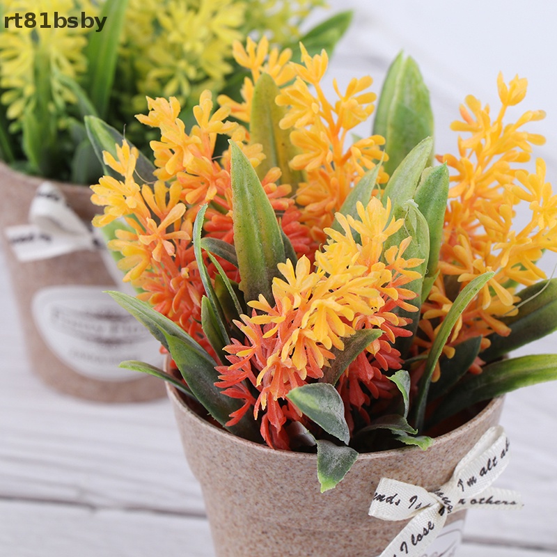 Chậu Cây Giả Mini Dùng Trang Trí