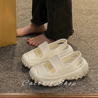 Cattail dép nữ dép bánh mì nữ dép bánh mì nữ Chống Trượt Cái mới fashion Beautiful Độc đáo B20H13S 36Z230909