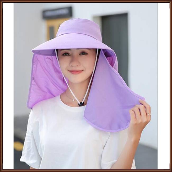 Mũ Rộng Vành Chống Tia UV Thiết Kế Đơn Giản Thời Trang Đi Biển Mùa Hè