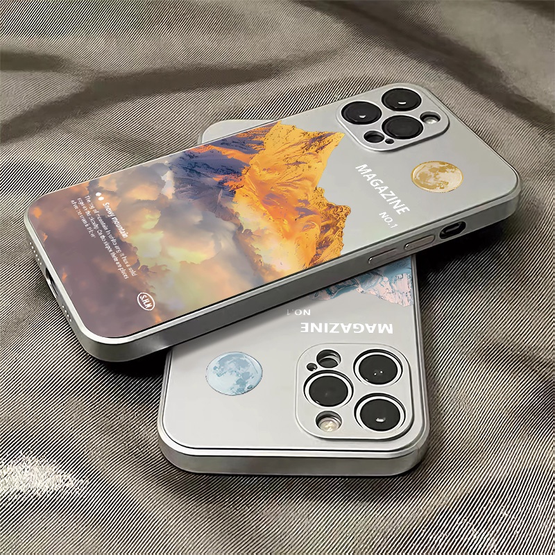 Ốp Điện Thoại TPU Silicon Mềm Mạ Điện Chống Sốc Cho IPhone 14 13 12 11 Pro XS Max XR X 8 + 7 6S Plus