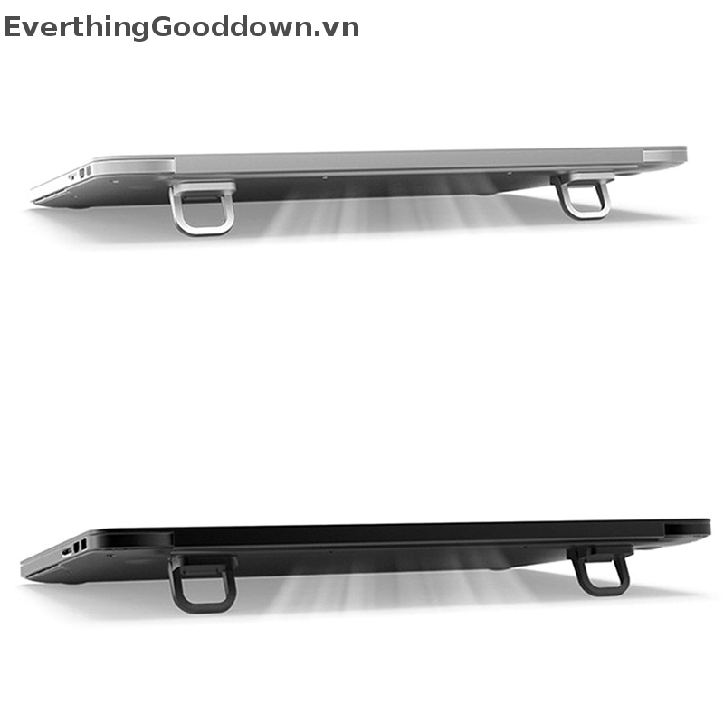Everthinggooddown Set 2 Giá Đỡ Laptop / Bàn Phím Máy Tính Bằng Hợp Kim Kẽm