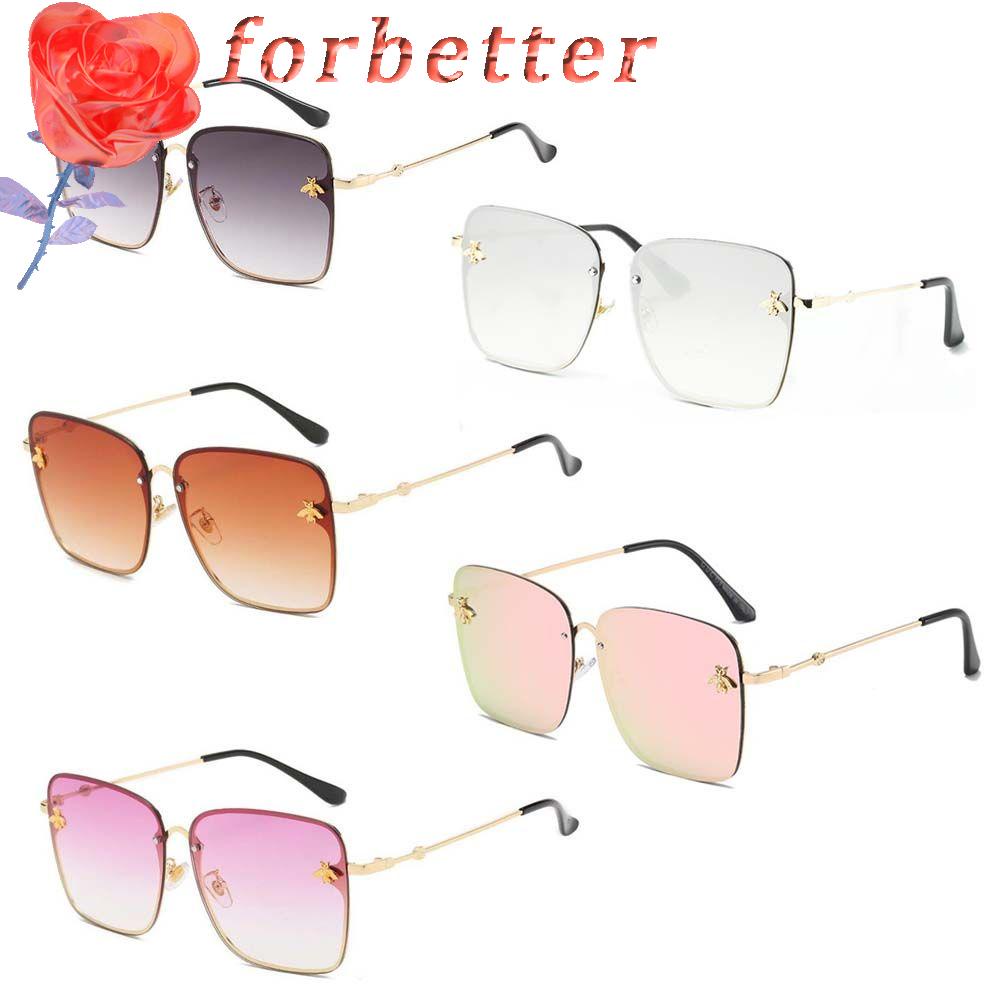 Kính Mát Bảo Vệ Mắt Không Viền Phong Cách Hip Hop Cổ Điển Thời Trang Cho Nữ