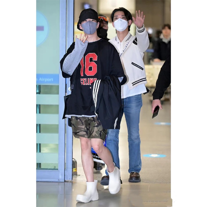 Áo Thun Tay Ngắn In Chữ CE-L88-Tyktyy 23ss Thời Trang