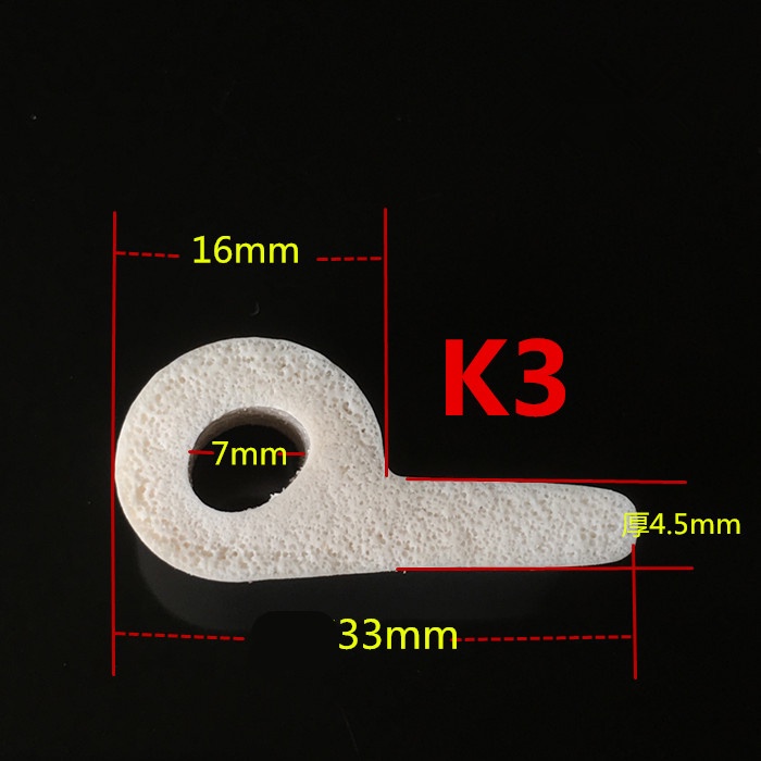 Dải Cao Su silicone 1m 9 note Chịu Nhiệt Độ Cao Dùng Cho Lò Nướng