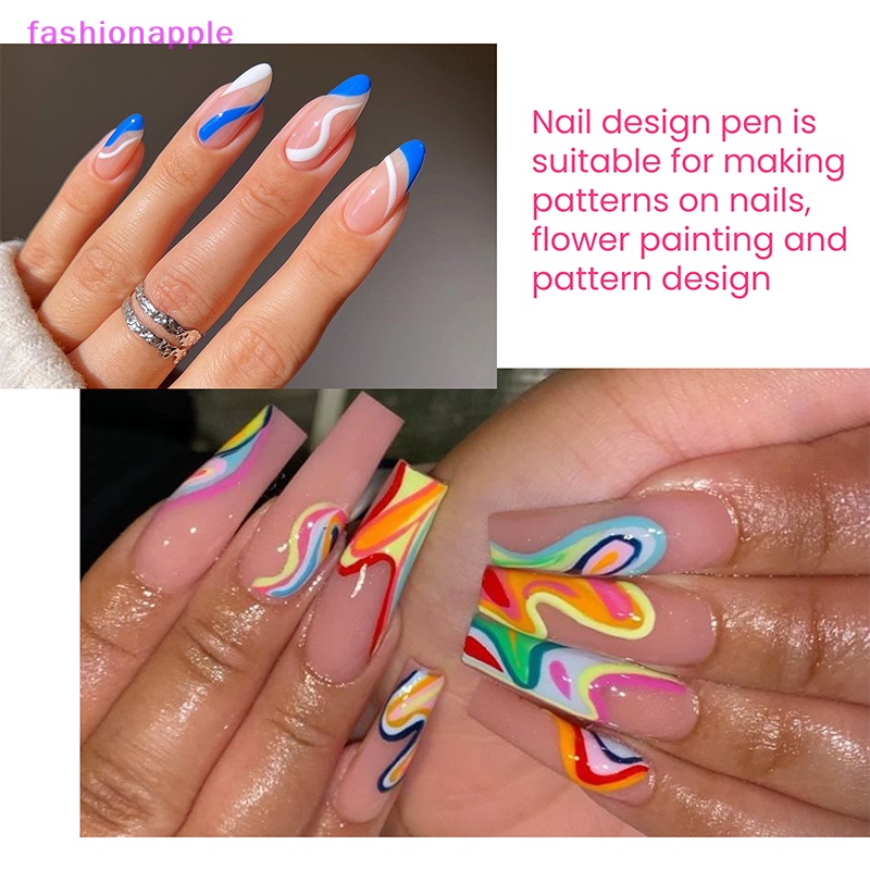 Set 4 Bút Chì Vẽ Móng Tay Nghệ Thuật