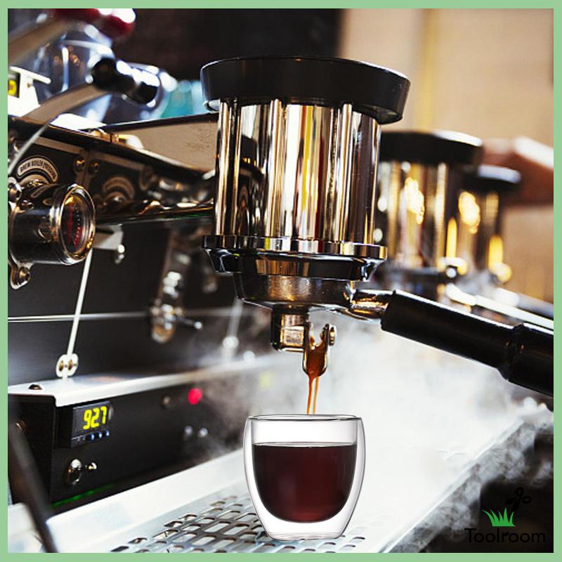 Cốc Uống Cà Phê Hai Lớp Cách Nhiệt Dùng Cho Espresso