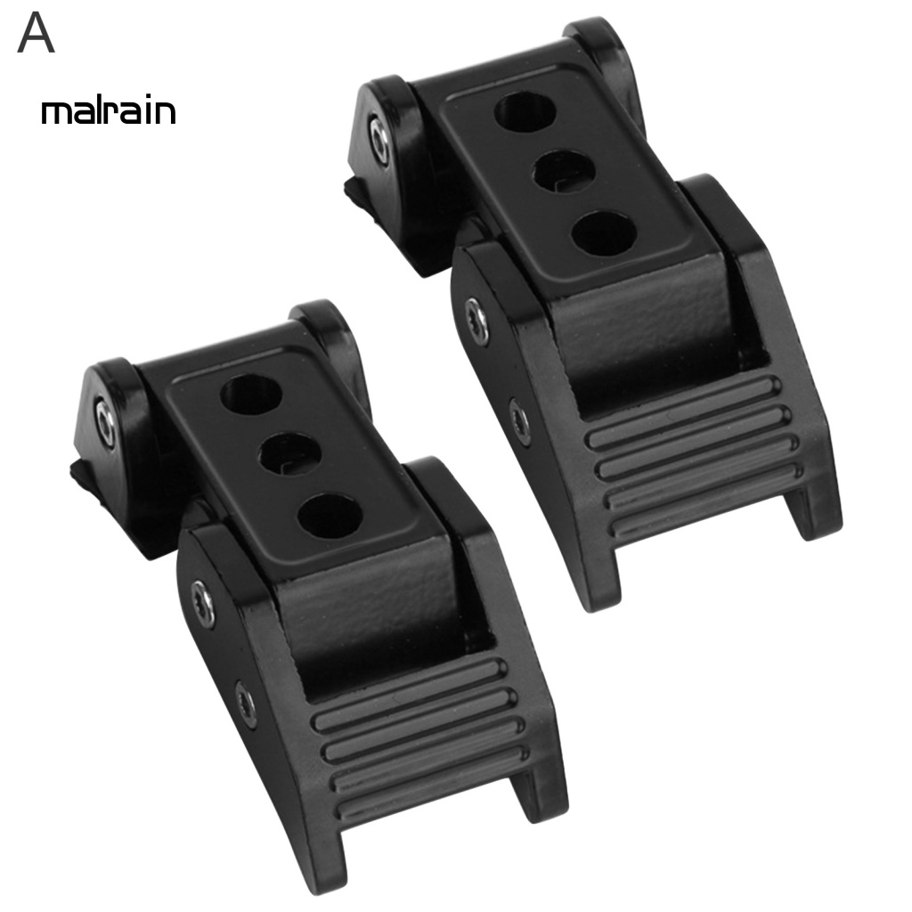 1 Cặp Chốt Khóa Nắp Ca Pô Bằng Hợp Kim Nhôm Cho Jeep Wrangler JK JL 07-21