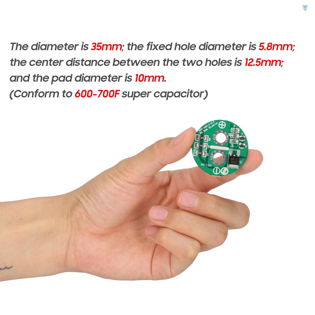 1 Bảng Mạch Bảo Vệ Pin Lithium 2.5V Chất Lượng Cao