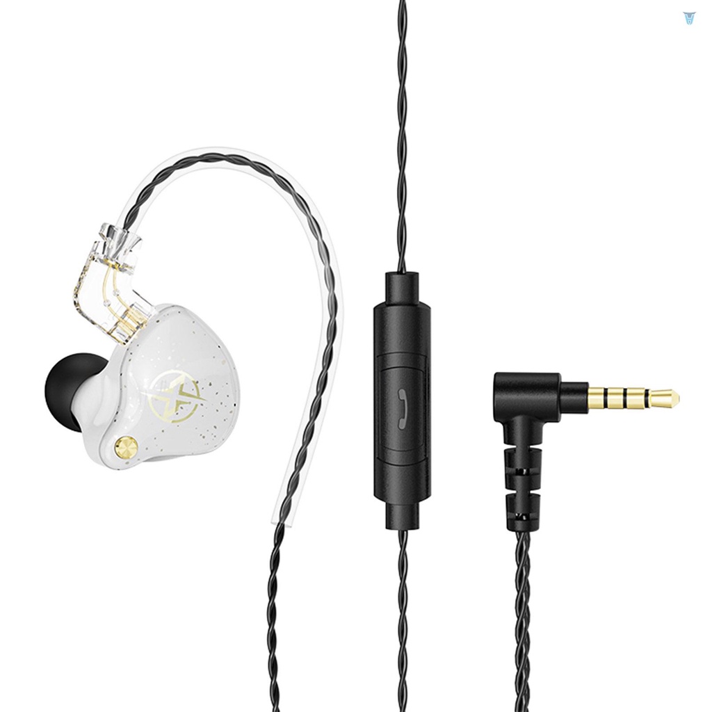 Tai Nghe Nhét Tai Thể Thao X2 PRO 1.2m Cách Âm 0.75mm Tích Hợp Micro Với Cổng 3.5mm Và Đệm Điện Thoại PC