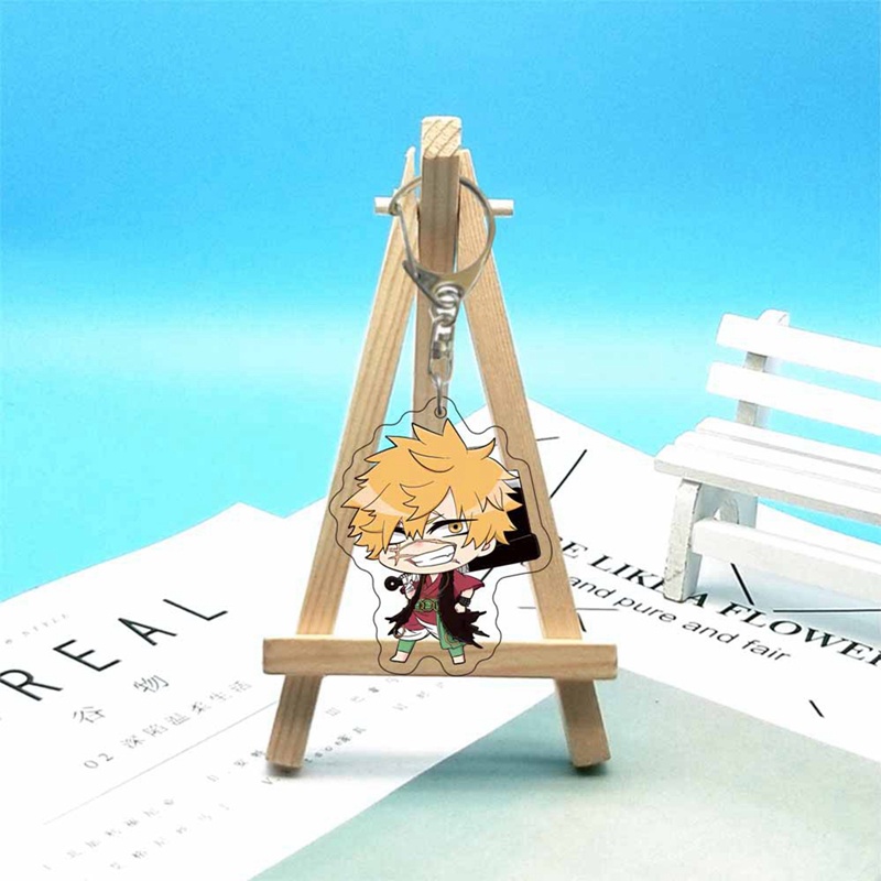 Ygt Móc Khóa Hoạt Hình Jigoku Raku Gabimaru Yuzuriha Aza Chobei Amada Asaemon Bằng Acrylic