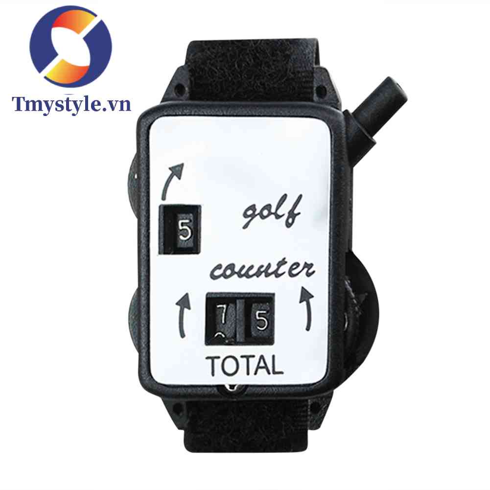 Máy Đếm Điểm Chơi Golf Kèm Dây Đeo Cổ Tay Tiện Dụng