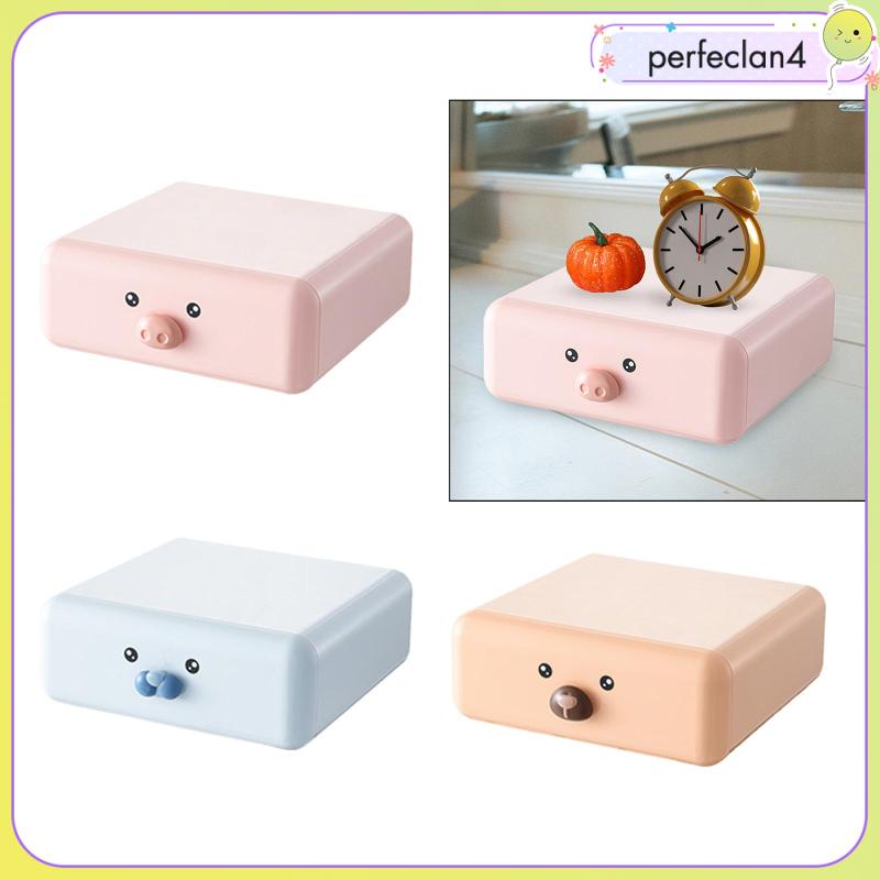Hộp Đựng Trang Sức Để Bàn Dạng Ngăn Kéo Viền Tròn Chắc Chắn Ốp