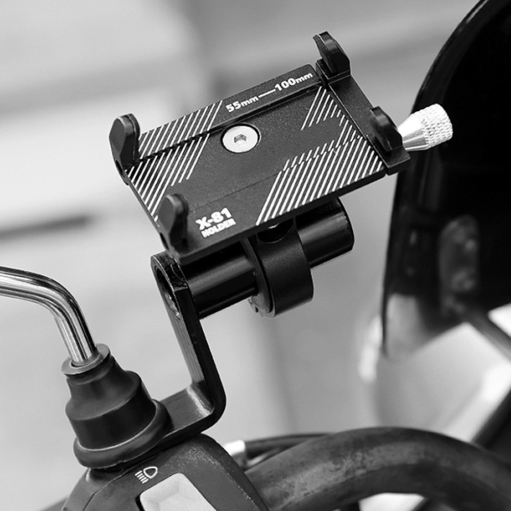 Giá Đỡ Điện Thoại Gắn Kính Chiếu Hậu Xe Máy