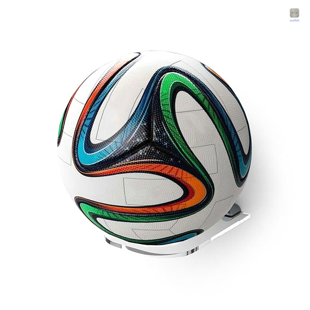 Giá Đỡ Trưng Bày Bóng Bầu Dục Bằng Acrylic Trong Suốt Gắn Tường