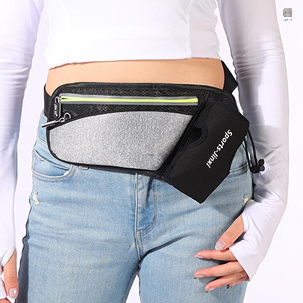 Túi Thể Thao Đeo Hông Cỡ Lớn Chống Thấm Nước Có Khóa Kéo Phản Quang Tùy Chỉnh Tiện Dụng Cho Nam Và Nữ
