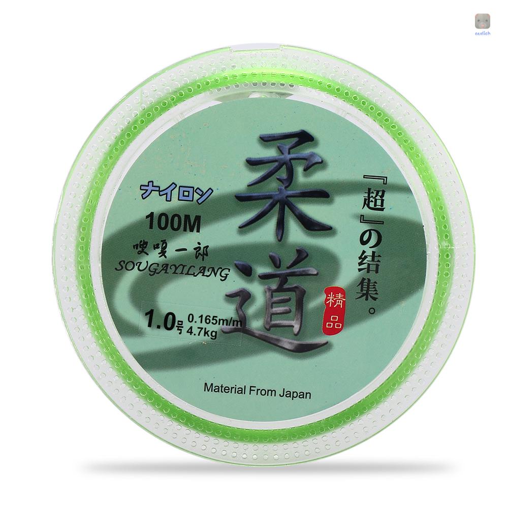 Cuộn Dây Câu Cá Dài 100m 0.6M 0.6M Chất Lượng Cao#-8# Cuộn Dây Câu Cá Chất Liệu Fluorocarbon Nylon