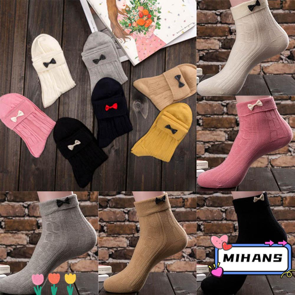 Tất Chân Mềm Mại Thoải Mái Đính Nơ