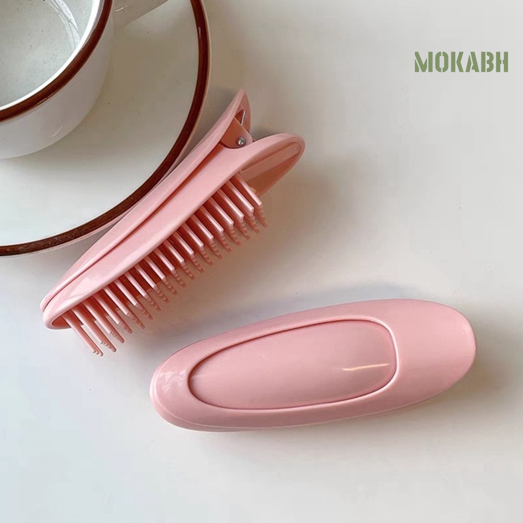 [Mok Abh] Kẹp Tóc Xoăn Bằng Nhựa Hiệu Quả Cao Không Dùng Nhiệt Chống Rơi Dành Cho Nữ DIY