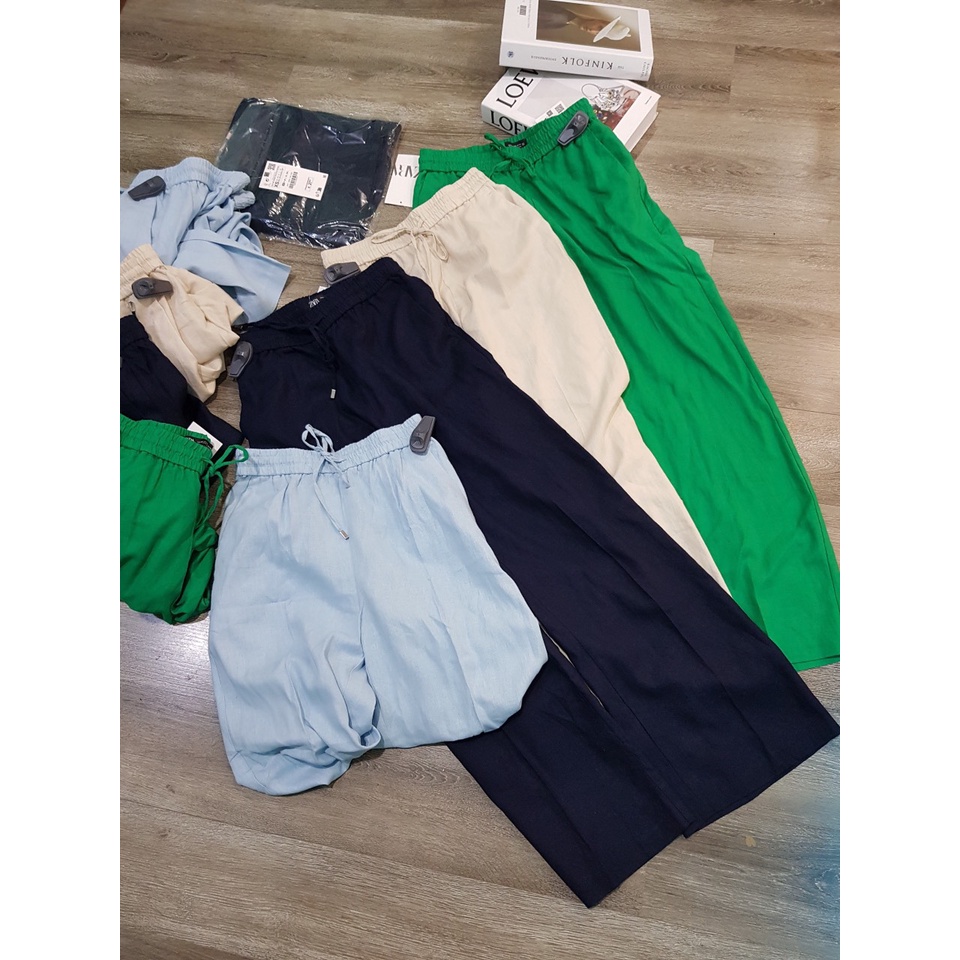 Quần Culotes Linen Z.a.r.a
