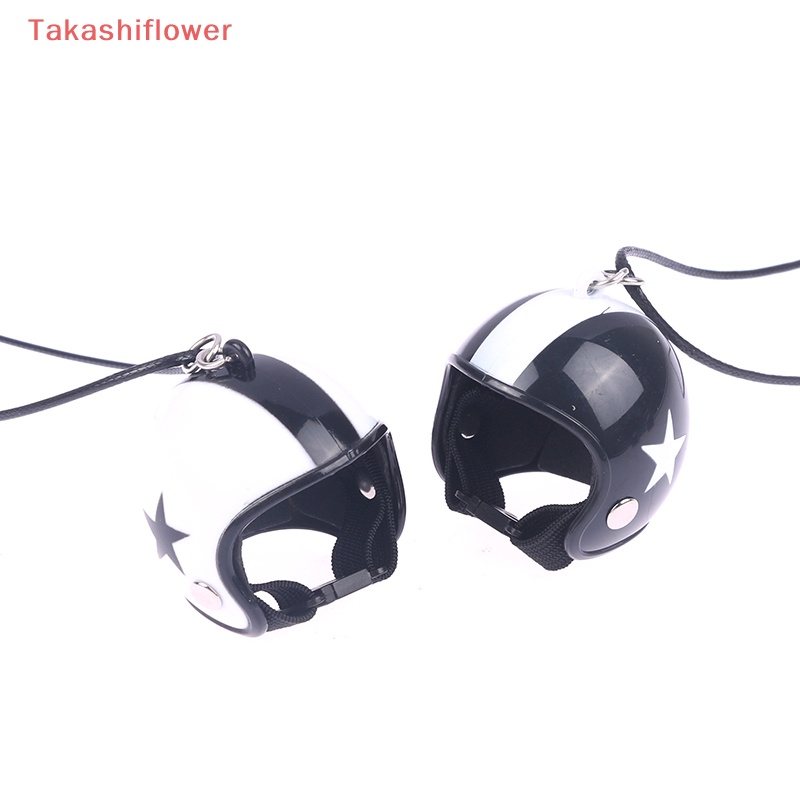 Móc Khóa Mũ Bảo Hiểm Xe Máy Takashiflower Cứng Dành Cho Nam Và Nữ Làm Quà Tặng