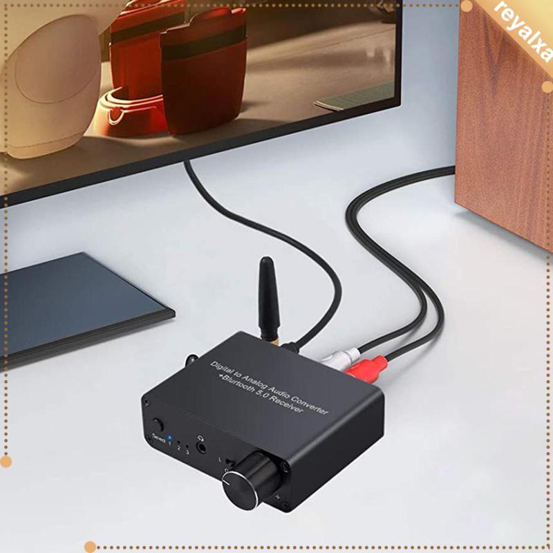 Thiết Bị Chuyển Đổi Âm Thanh Kỹ Thuật Số 192KHz Sang Analog RCA Bluetooth 5.0 Điều Chỉnh Âm Lượng Cho Blue Ray DVD