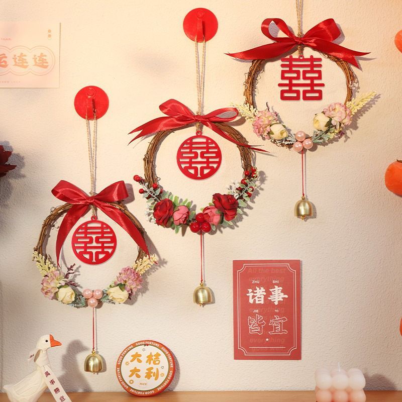 Mặt Dây Chuyền Nhỏ Hình Nhân Vật Trung Hoa Trang Trí Lễ Cưới