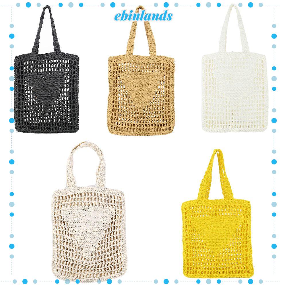 Túi Xách Đan Rơm Thời Trang Vintage Cho Nữ