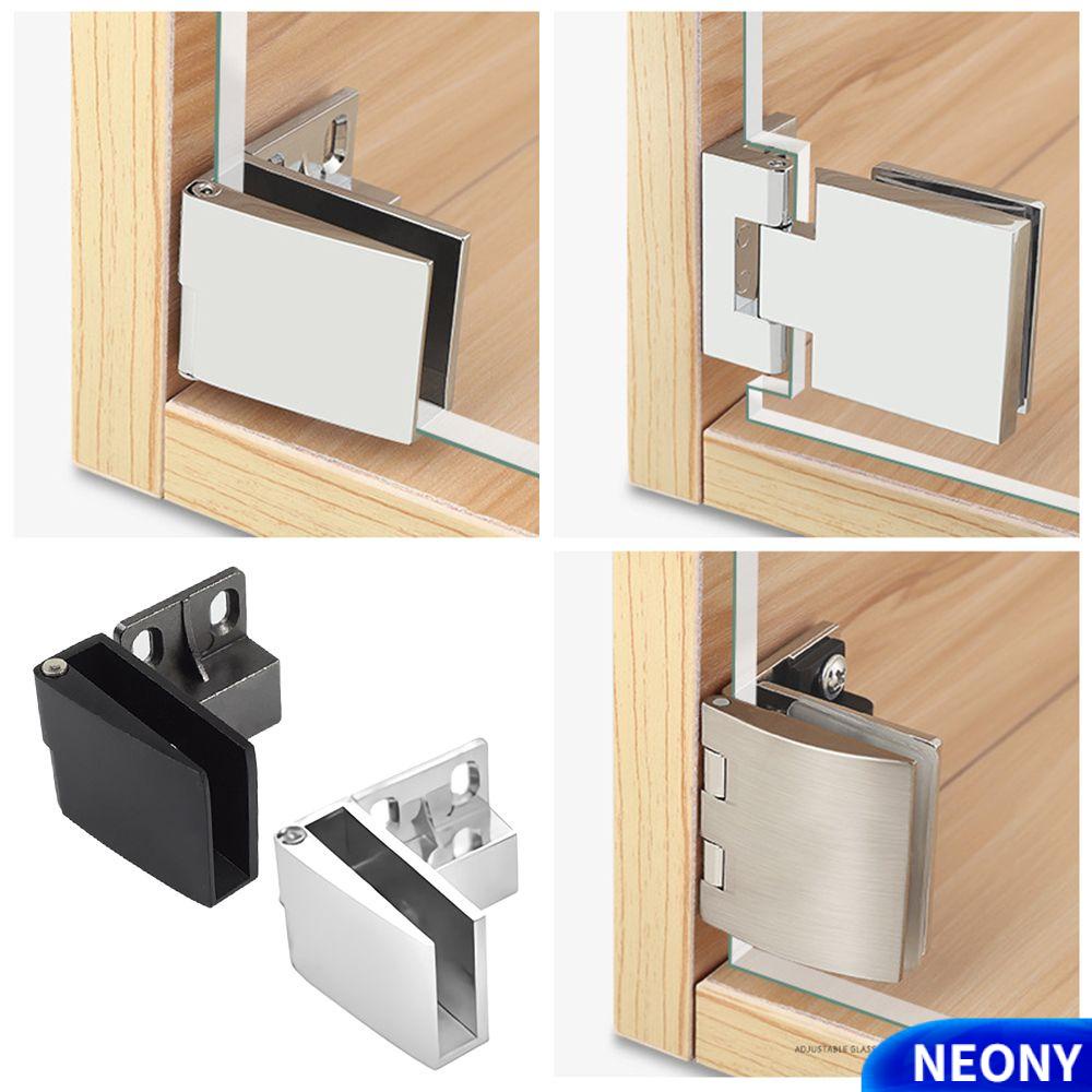 Bản Lề Cửa Kính Tủ Không Cần Khoan Tiện Dụng