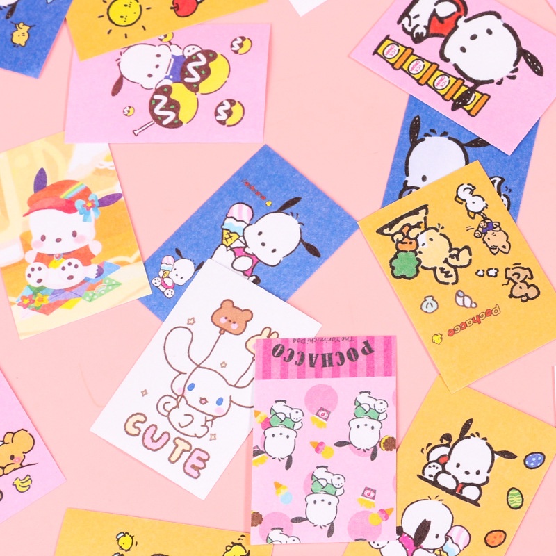 Hình dán Sanrio nhật bản phong cách hoạt hình dễ thương