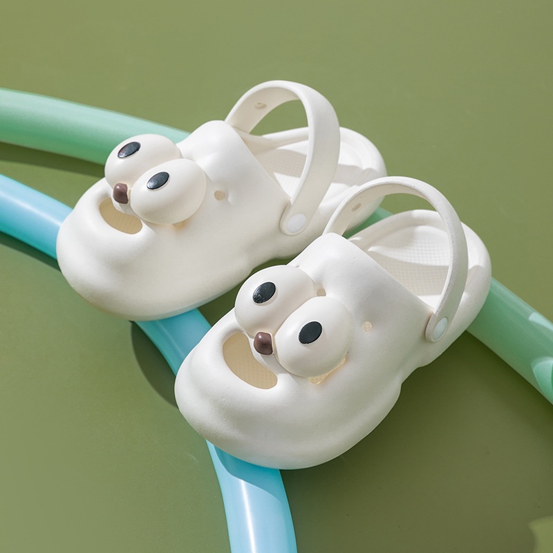 Dép Sandal Bít Mũi Chống Trượt Họa Tiết Hoạt Hình Dễ Thương Thời Trang Mùa Hè Cho Nữ