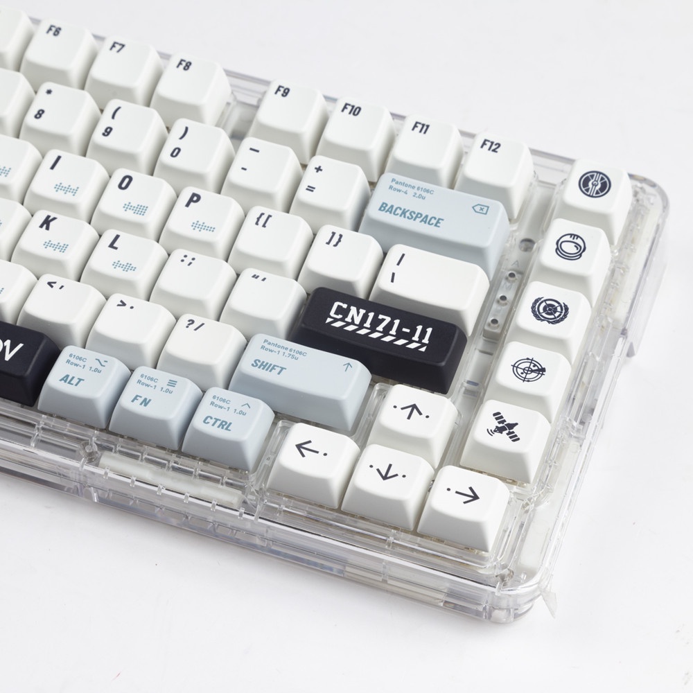 Stray Password Keycaps MDA Profile PBT Dye Sub Bàn Phím Cơ Keycap