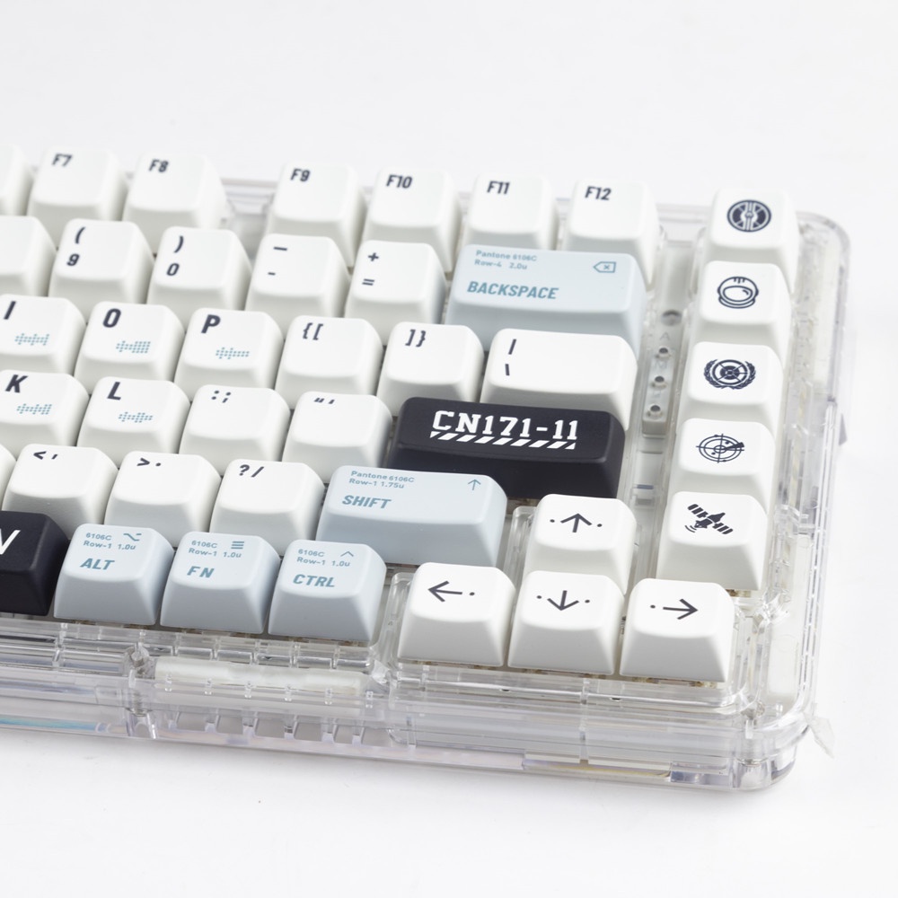 Stray Password Keycaps MDA Profile PBT Dye Sub Bàn Phím Cơ Keycap