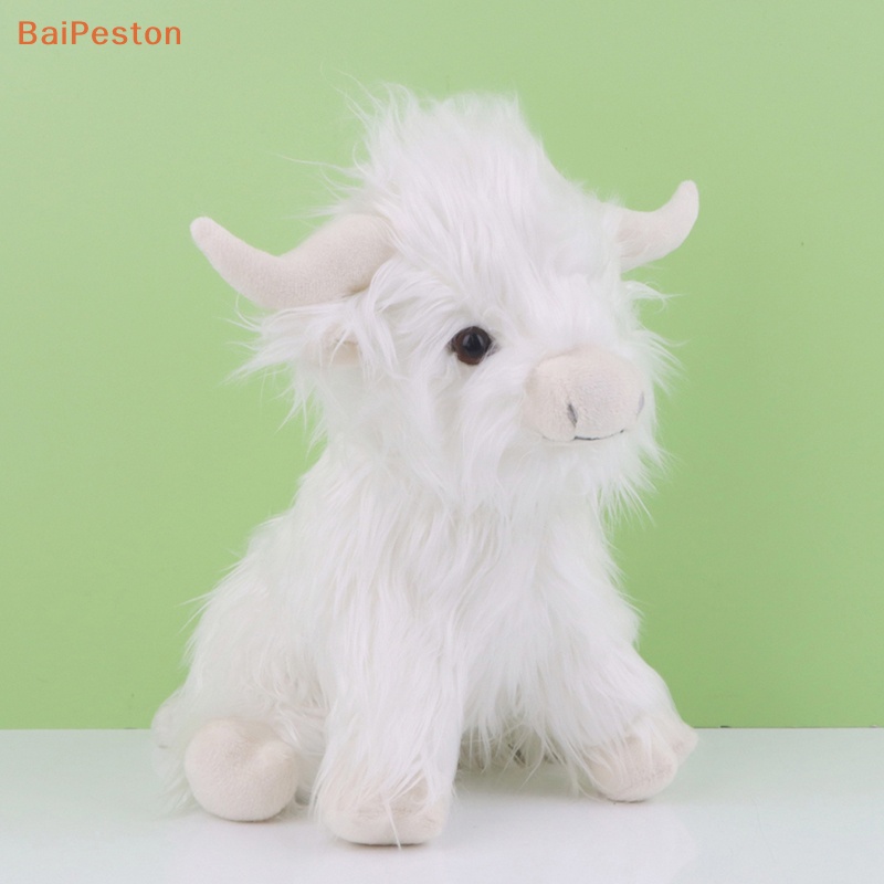 Thú Nhồi Bông Hình Chú Bò Sữa Đáng Yêu Trang Trí Phòng Bé