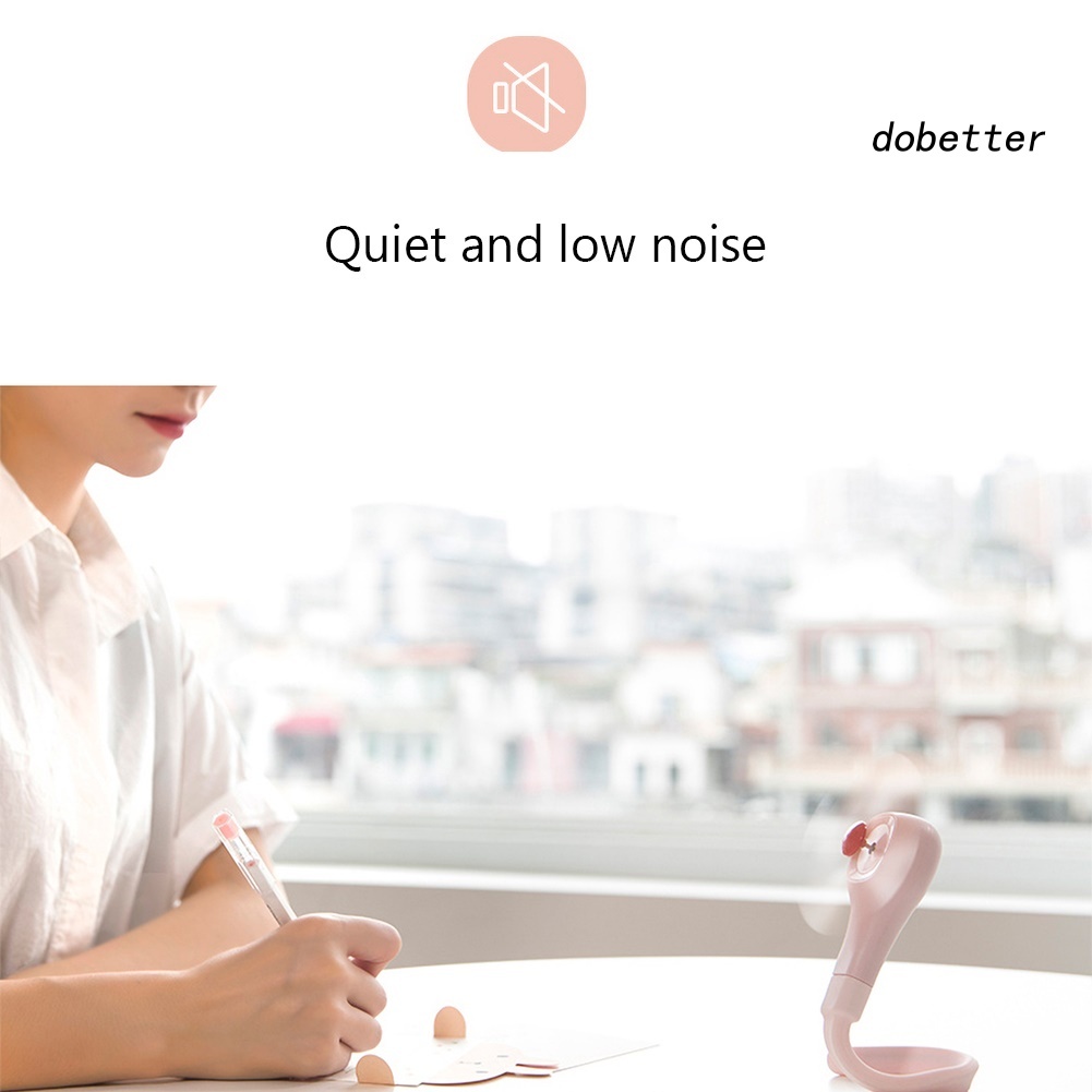 Quạt Làm Mát Mini Di Động Có Thể Sạc Lại Bằng Cổng USB