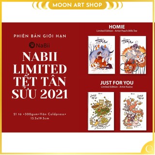 Sketchbook Nabii Ima DDL 160gm - 300gsm phiên bản Tết