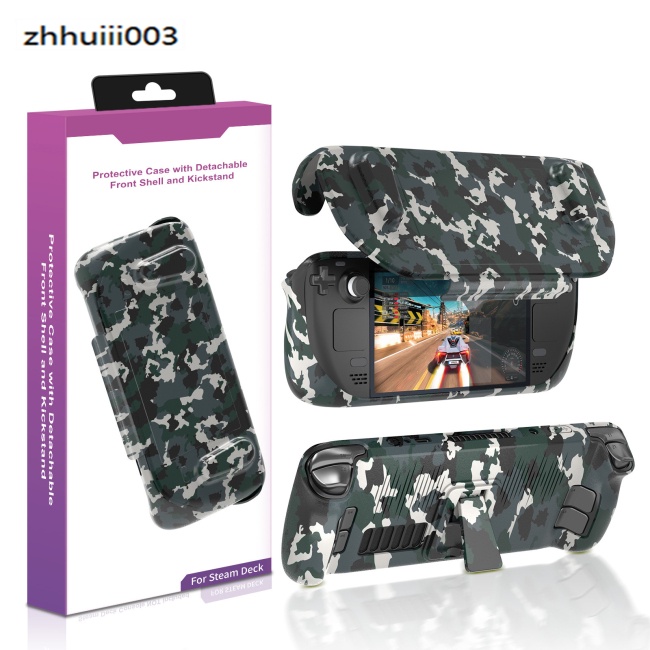 Ốp Bảo Vệ Máy Chơi Game Hơi Nước Siêu Mỏng Có Thể Tháo Rời Kèm Giá Đỡ Tiện Dụng