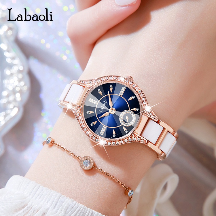 Đồng Hồ Đeo Tay Chống Thấm Nước Kiểu Dáng Sáng Tạo Thời Trang Cho Nữ