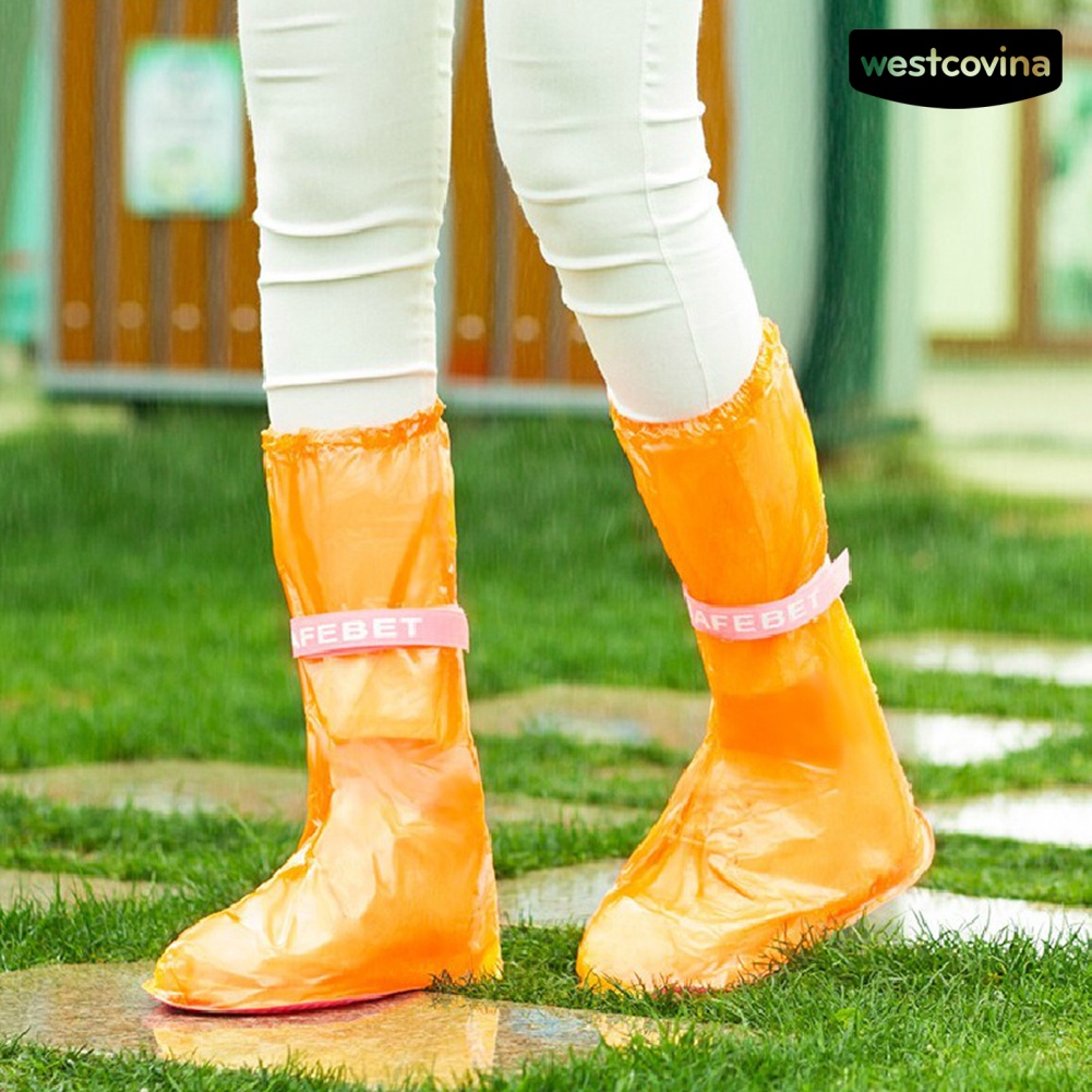 [COD]☁1 Cặp Vỏ Bọc Giày Bốt Bảo Vệ Chống Trượt Chống Thấm Nước