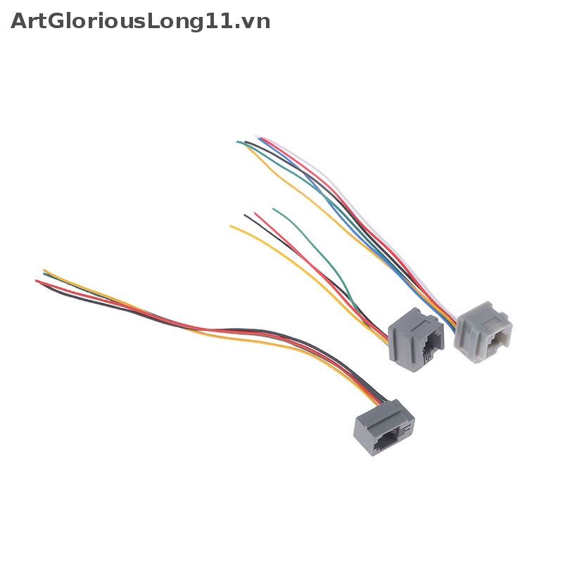 Set 5 Phích Cắm 616E 623k 616M 641D RJ11 / RJ12 / RJ45 15cm Chuyên Dụng Cho Điện Thoại