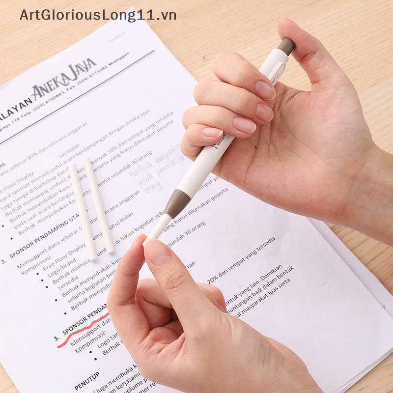 Artgloriouslong Cục Tẩy Kiểu Nhấn Sáng Tạo Thay Thế Lõi Có Thể Rút Lại Và Tẩy Nghệ Thuật