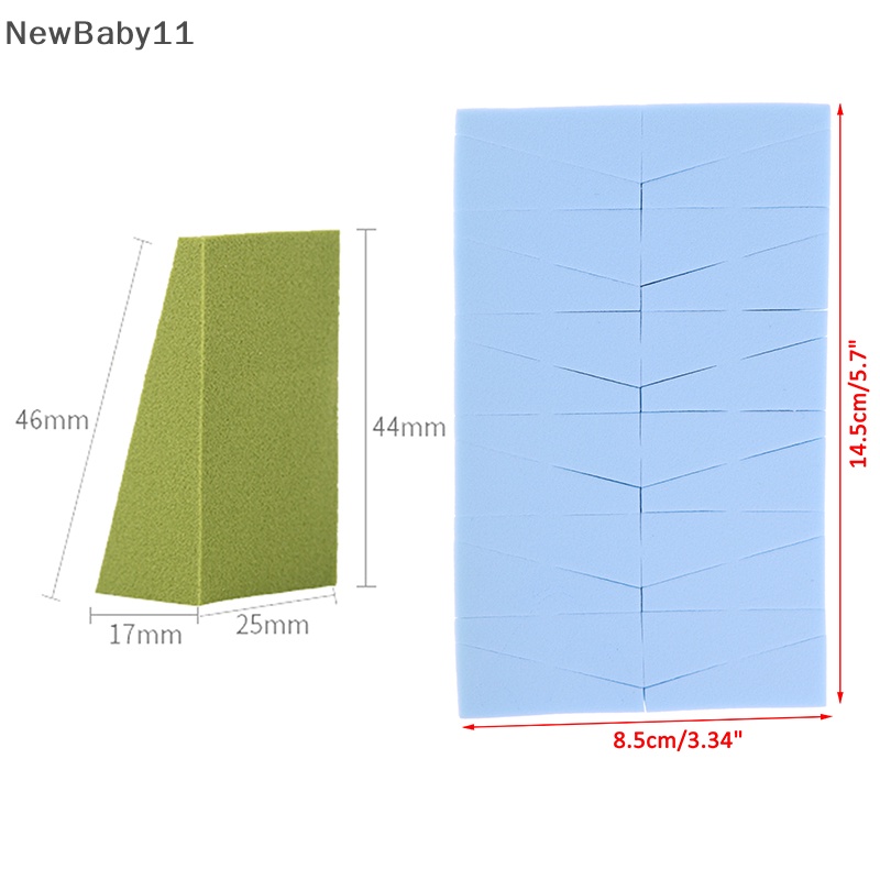 Set 24 Mút Xốp Trang Điểm Hình Tam Giác