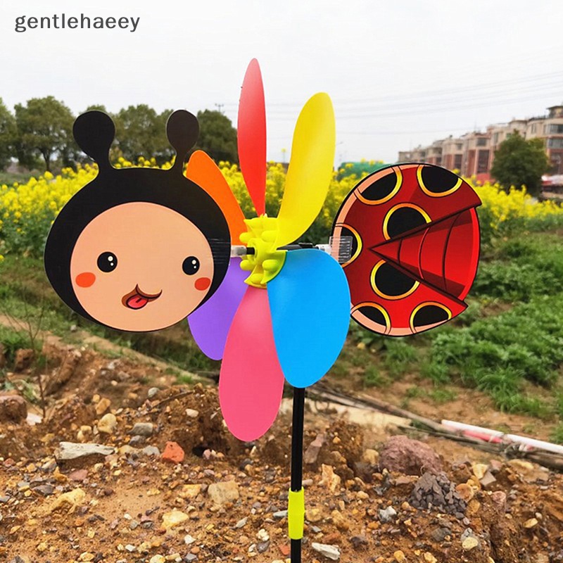 Chong Chóng Hình Con Ong Hoạt Hình Ba Chiều Trang Trí Sân Vườn Nhà Cửa