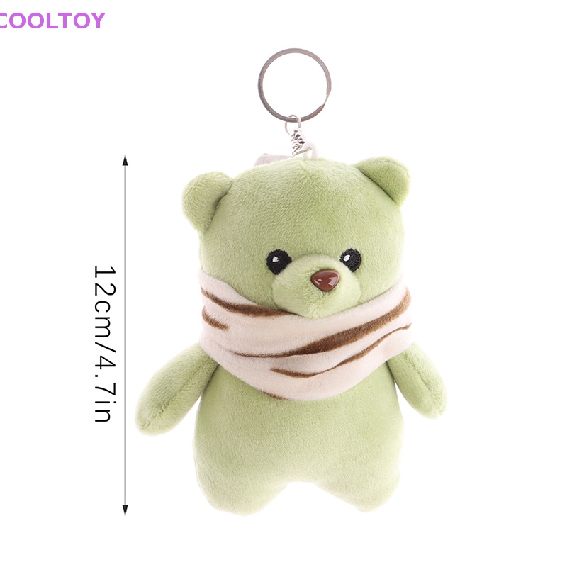 Móc Khóa Hình Gấu Nhồi Bông 12cm Dễ Thương