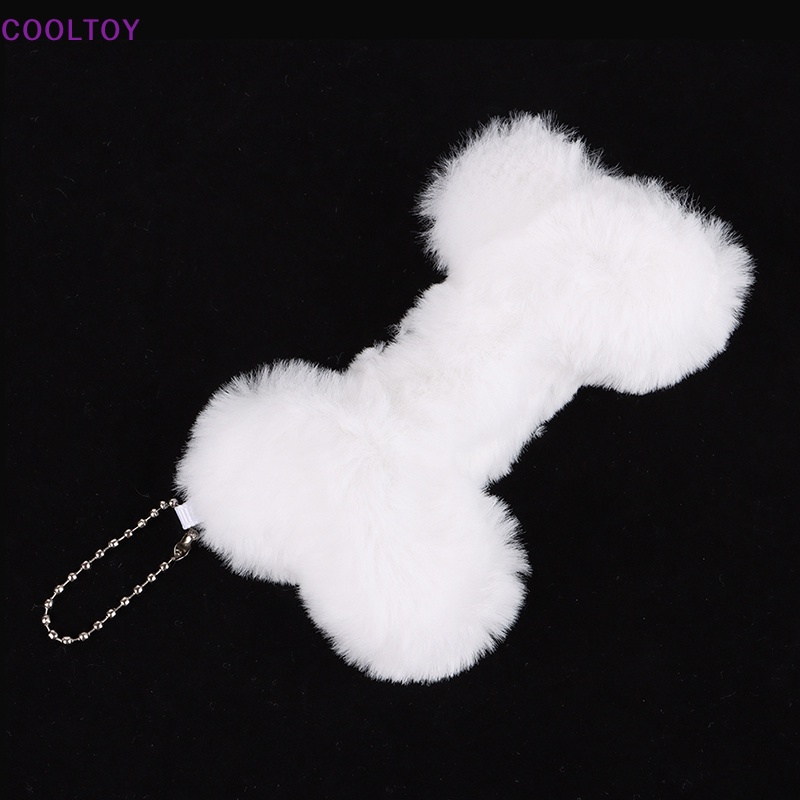 Cooltoy Móc Khóa Hình Khúc Xương Chó Nhồi Bông Mềm Mại Trang Trí Túi Xách