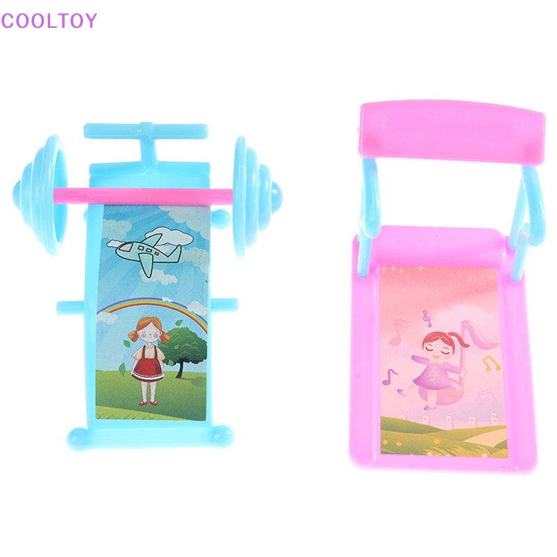 Cooltoy Set 2 Tạp Dề Đồ Chơi Mini Dùng Để Trang Trí Nhà Búp Bê